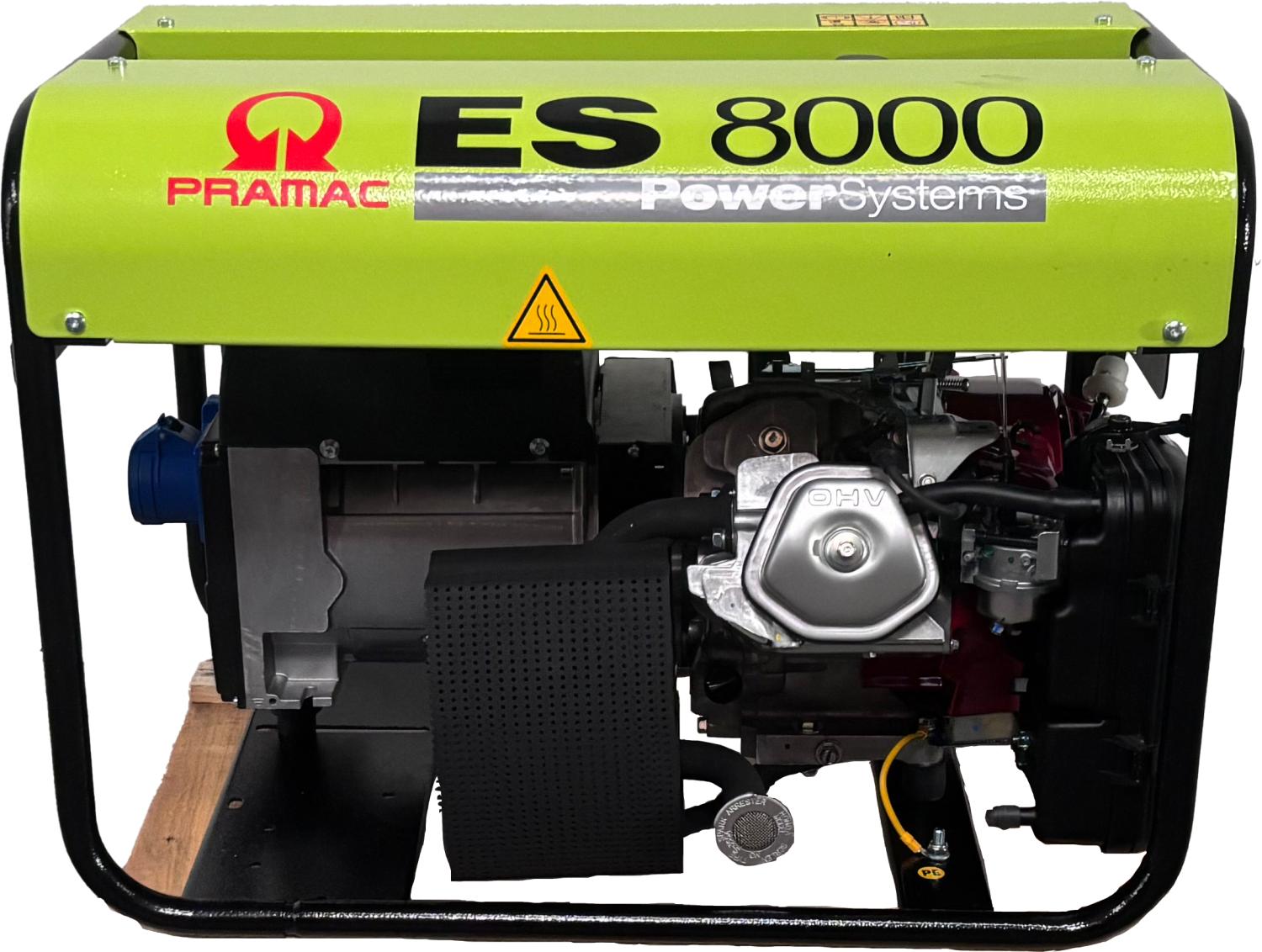 Strømaggregat ES8000T 3fas 230v
