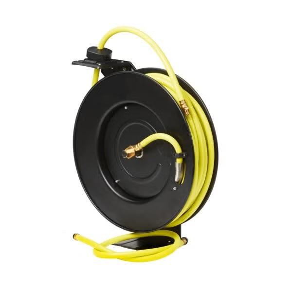Slangetrommel trykkluft 20m 3/8"