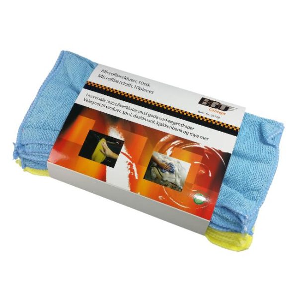 Mikrofiberkluter 10pk