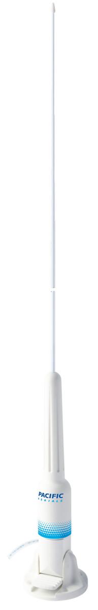 VHF-antenne 1m m/falldown og 4m kabel