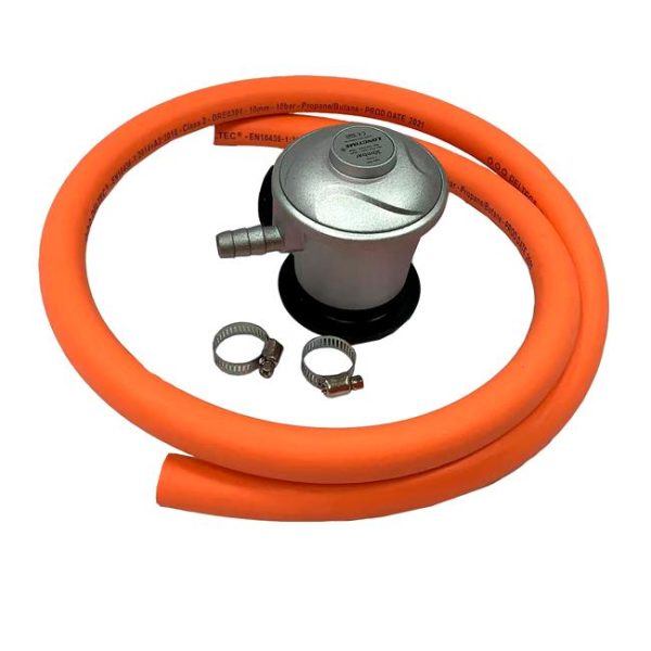 Gassregulatorsett med 1,2m slange