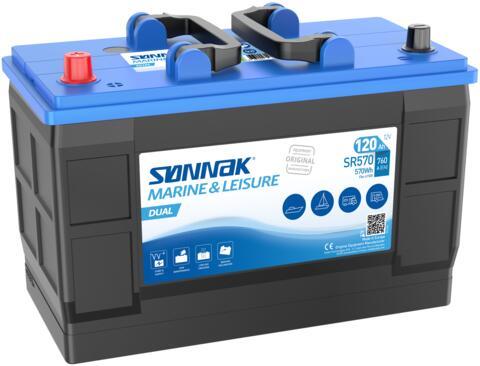 Sønnak 120ah fritidsbatteri