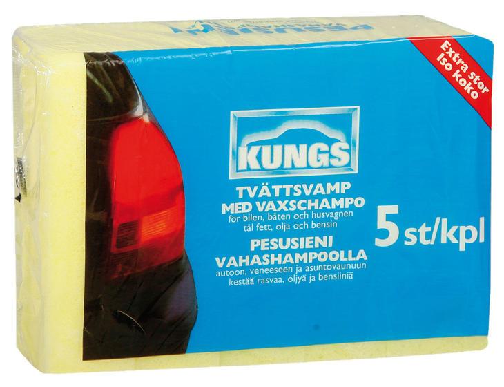 Vaskesvamp 5pk m/såpe