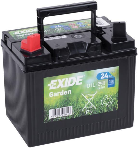Gressklipperbatteri 24ah +venstre