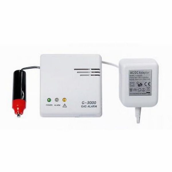 Gassalarm 12v/230v