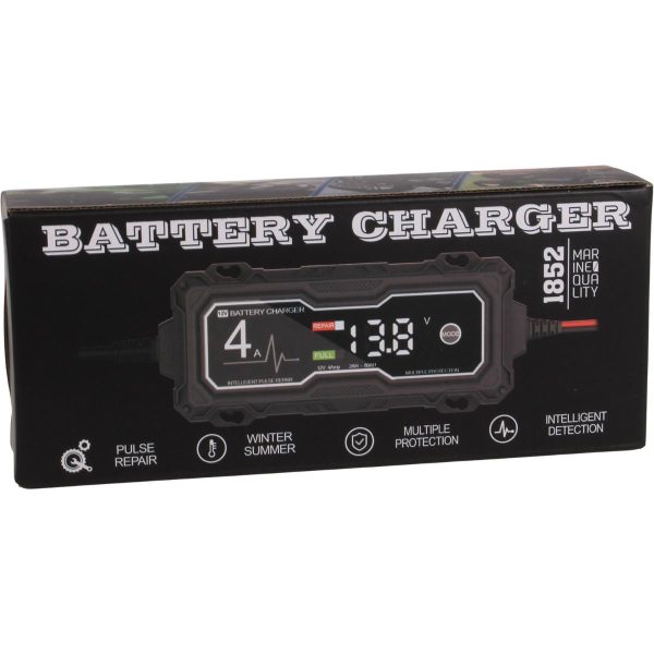 Batterilader 12v 4a auto