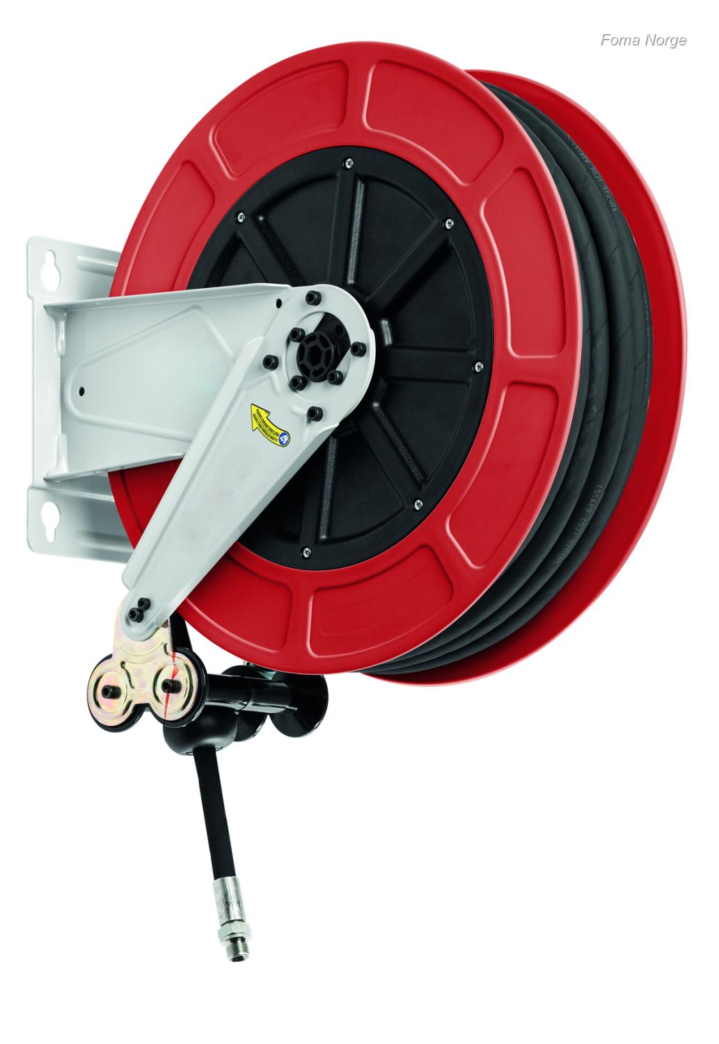 Slangetrommel 3/8" 25m