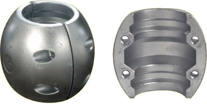 Sinkanode for 25mm aksel, bred