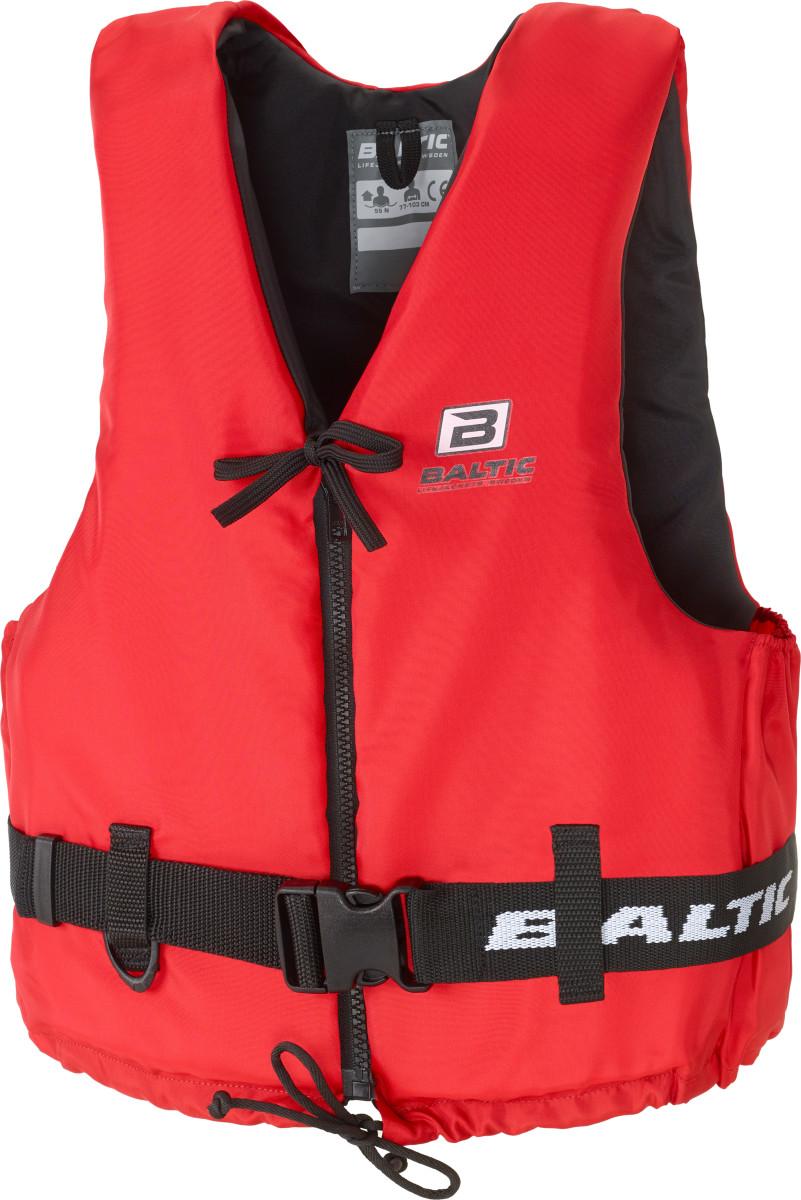 Baltic seilvest rød, div størrelser